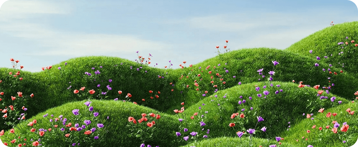Feature showcase background
